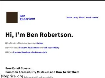 benrobertson.io