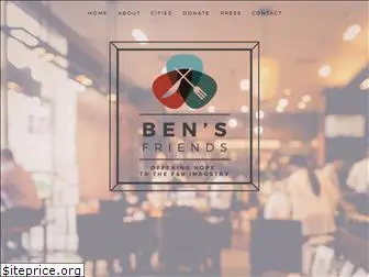 bensfriendshope.com