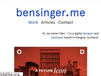 bensinger.me