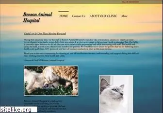 bensonanimalhospital.com