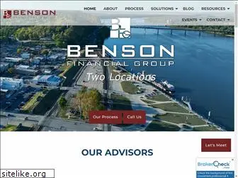 bensonfinancialgroup.com