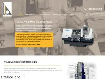 bensonmachines.com