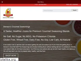 bensonsgourmetseasonings.com