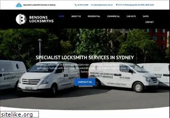 bensonslocksmiths.com.au
