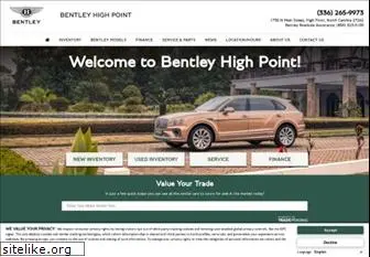 bentleyhighpoint.com