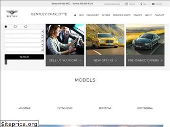 bentleymotorscharlotte.com