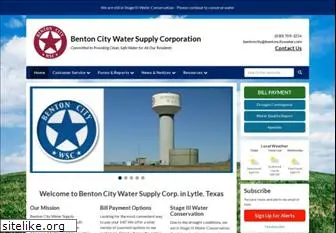 bentoncitywater.com