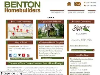 bentonhomebuilders.com