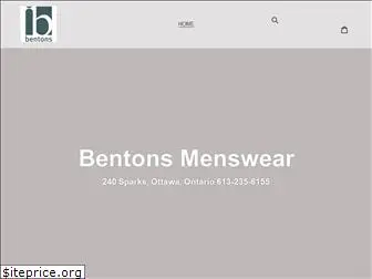 bentonsmenswear.com