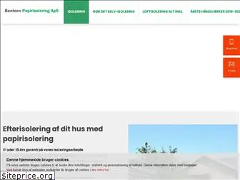 bentzenpapirisolering.dk