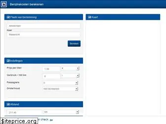 benzinekosten-berekenen.nl