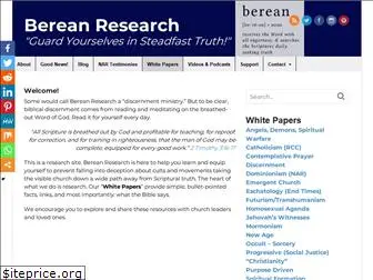 bereanresearch.org