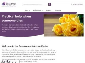 bereavementadvice.org