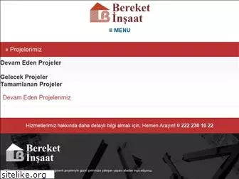 bereketinsaat.com