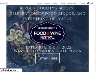 bergencountyfoodandwine.com