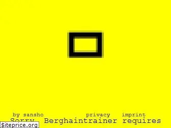 berghaintrainer.com