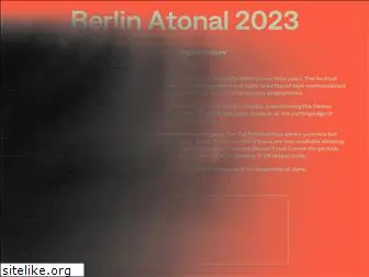 berlin-atonal.com