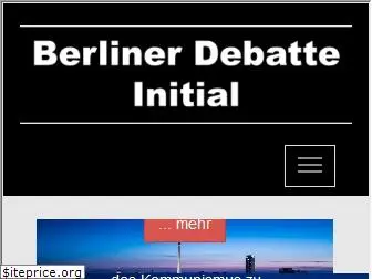 berlinerdebatte.de
