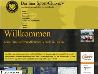 berlinersportclub.de