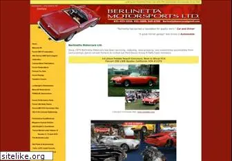 berlinettamotorcars.com