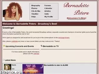 bernadette-peters.com