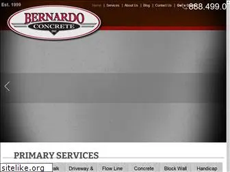 bernardoconcrete.com