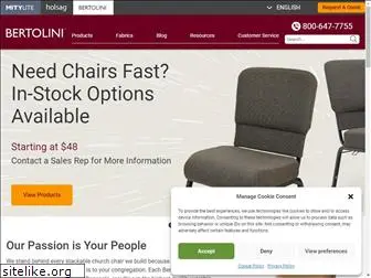 bertolinichurchchairs.com