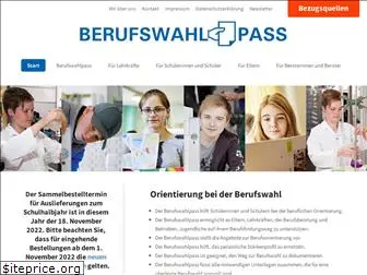 berufswahlpass.de