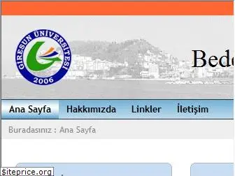 besb.giresun.edu.tr - ana sayfa: giresun üniversitesi beden eğitimi ve spor bölümü