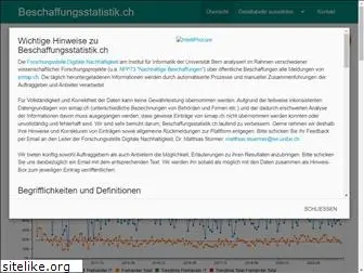 beschaffungsstatistik.ch