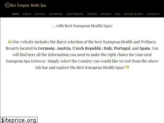 best-european-health-spas.com