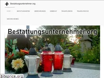 bestattungsunternehmer.org