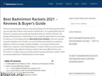 bestbadmintonrackets.org