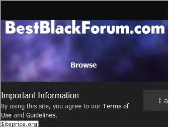 bestblackforum.com