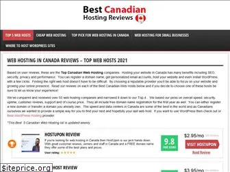 bestcanadianwebhosting.com