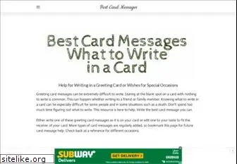bestcardmessages.com