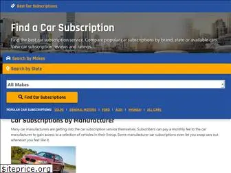 bestcarsubscriptions.com