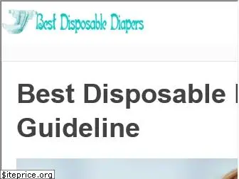 bestdisposablediapers.com