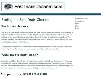 bestdraincleaners.com
