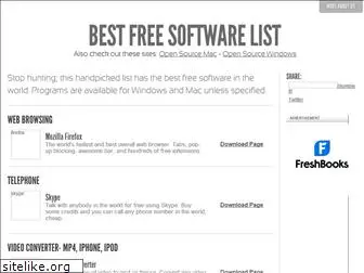 bestfreesoftwarelist.com
