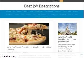 bestjobdescriptions.com