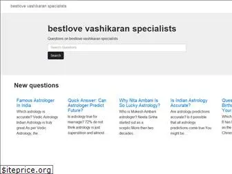 bestlovevashikaranspecialists.com