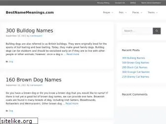 bestnamemeanings.com
