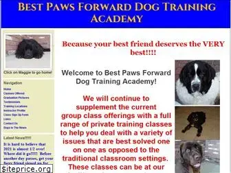 bestpawsforwarddogtraining.com