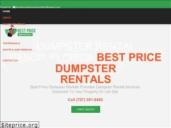 bestpricedumpsterrentals.com