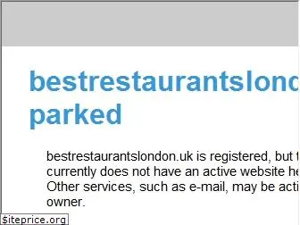 bestrestaurantslondon.uk