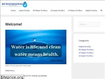 bestwaterpurifierreview.in