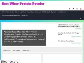 bestwheyproteinpowder.in