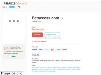 betaccess.com
