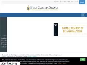 betagammasigma.org